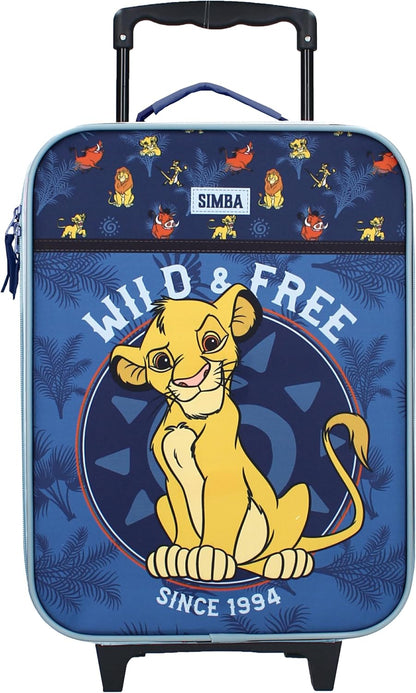 Vadobag - The Lion King (Simba) Trolley Koffer Made to Roll