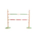 BS Toys Horse hordenloop, springhorde van FSC-hout, in hoogte verstelbaar obstakel voor springen, outdoorspeelgoed vanaf 6 jaar