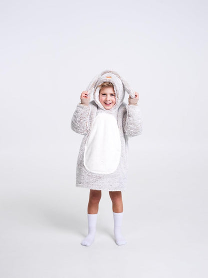 Noxxiez - Noxxiez Knuffel Hoodie Small Trui Konijn 3-6 Jaar