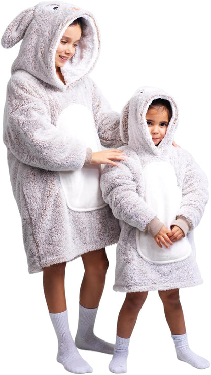 Noxxiez - Noxxiez Knuffel Hoodie Small Trui Konijn 3-6 Jaar