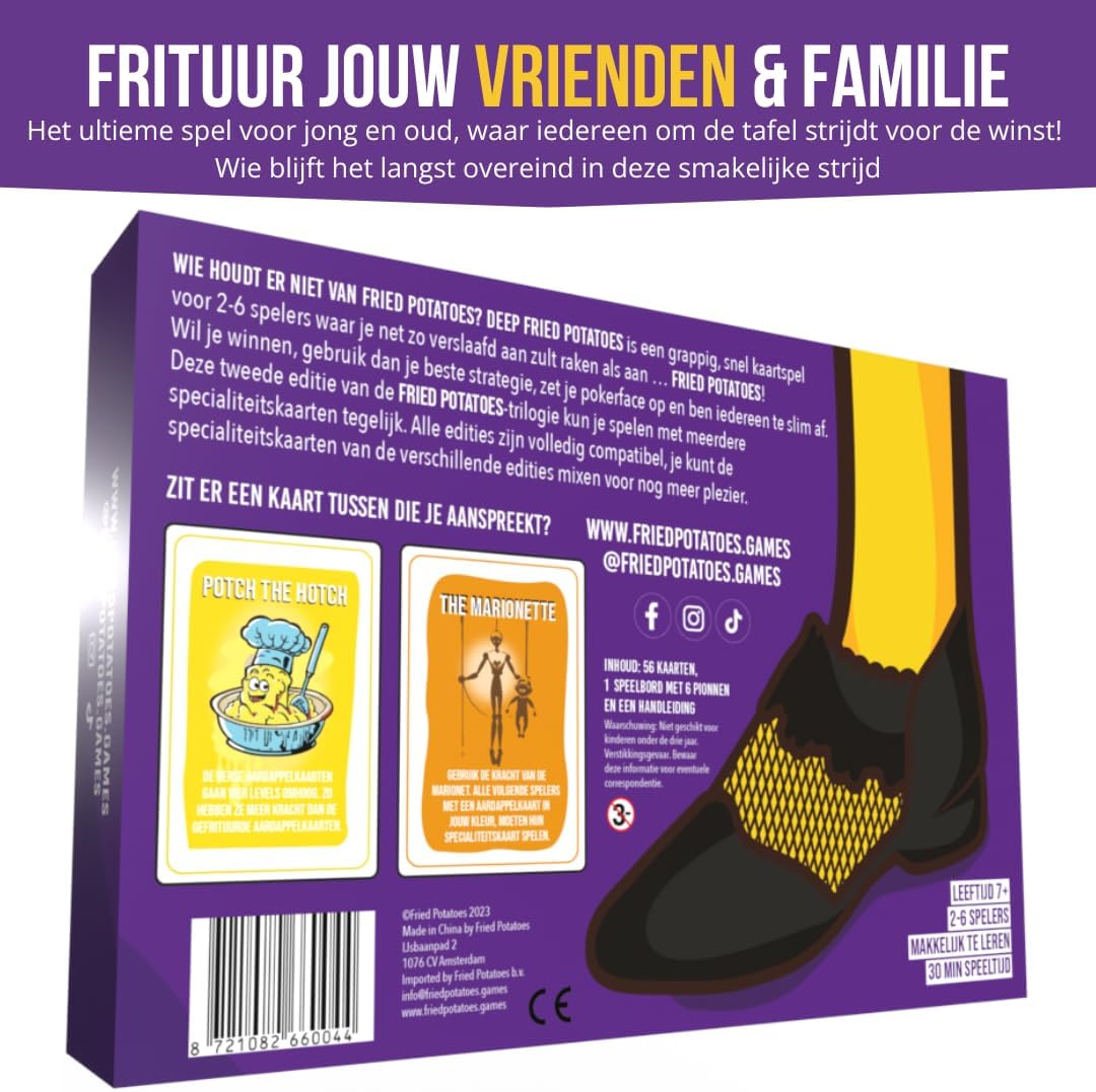Fried Potatoes - Fried Potatoes Kaartspel Deep Fried editie (NL)