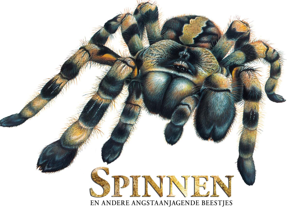 Rebo Publishers - Boek Over Spinnen Angstaanjagende Wezens