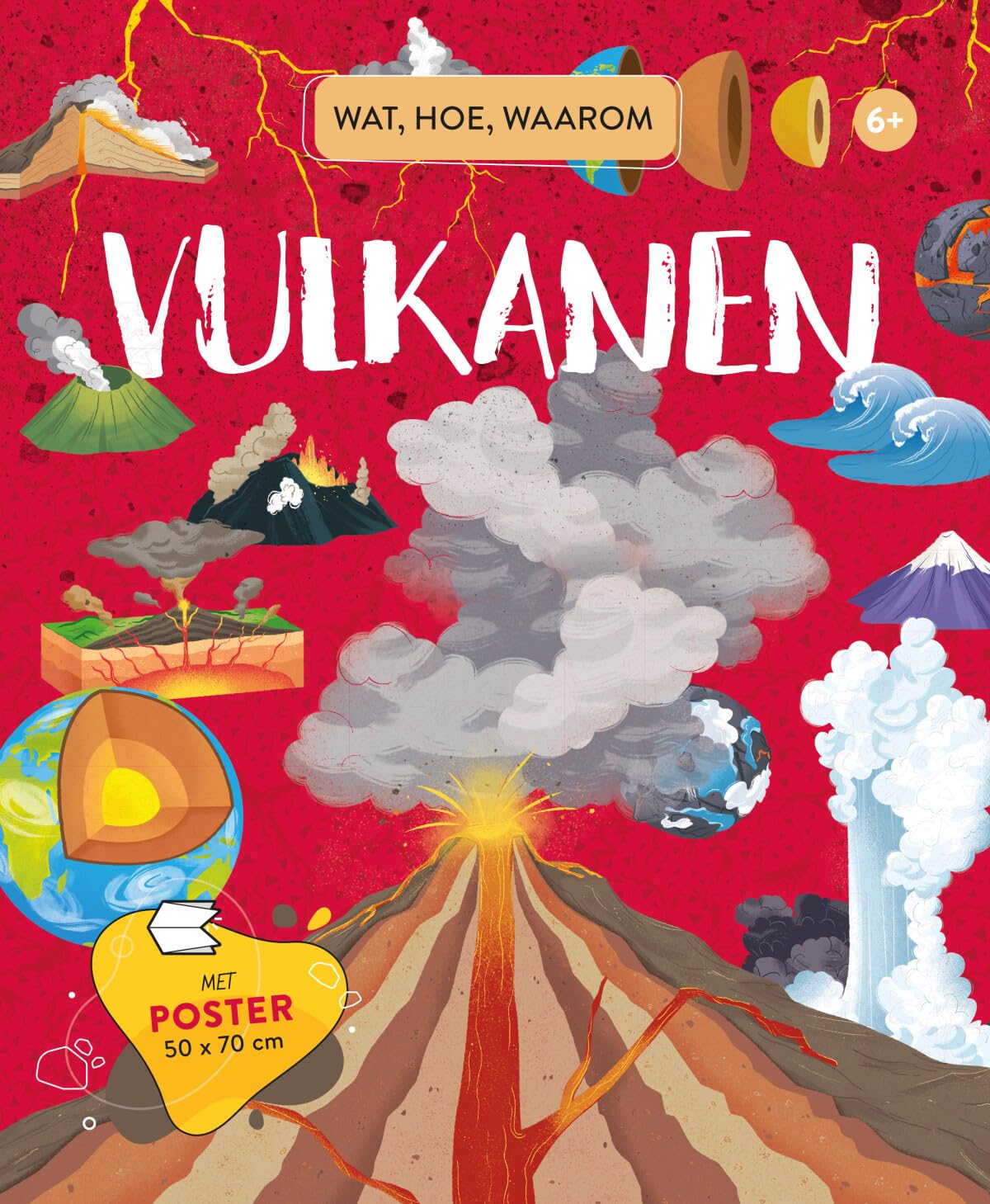Rebo Publishers - Vulkanen - Wat Hoe Waarom