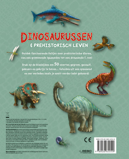 Dinosaurussen & prehistorisch leven: 50 geweldige geluiden