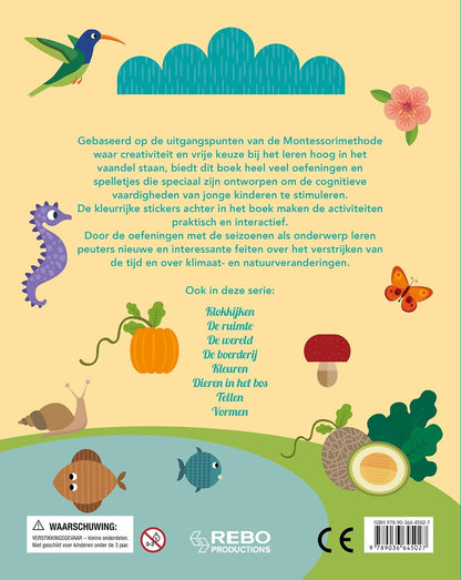 De seizoenen - Mijn leukste oefenboek: De Montessorimethode: groeien door te doen