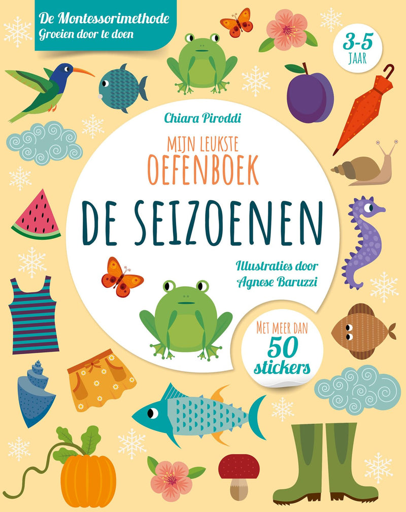 De seizoenen - Mijn leukste oefenboek: De Montessorimethode: groeien door te doen