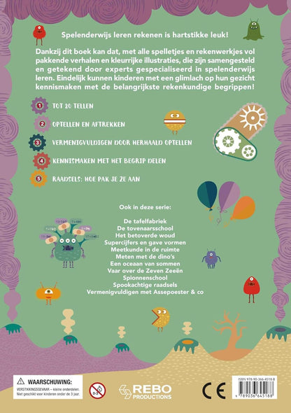 Rebo Publishers - Meten Met de Dino\`s - Wiskid