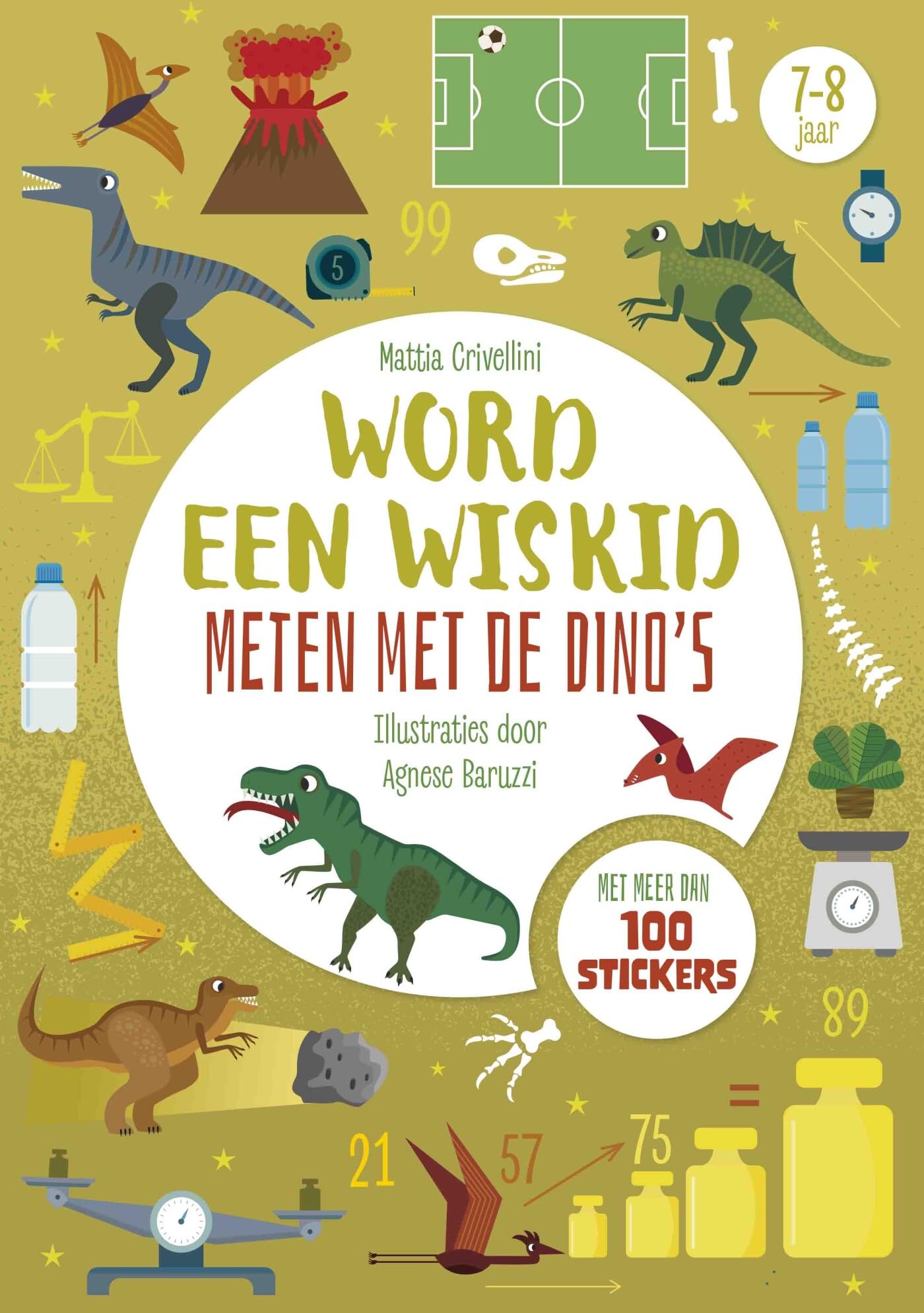 Rebo Publishers - Meten Met de Dino\`s - Wiskid