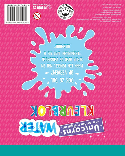 Rebo Publishers - Waterkleurblok Unicorns