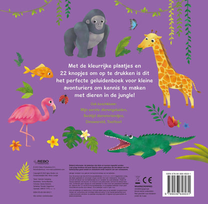 Rebo Publishers - Geluidenboek Junglegeluiden
