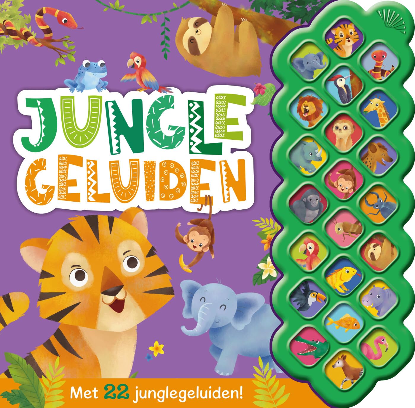 Rebo Publishers - Geluidenboek Junglegeluiden