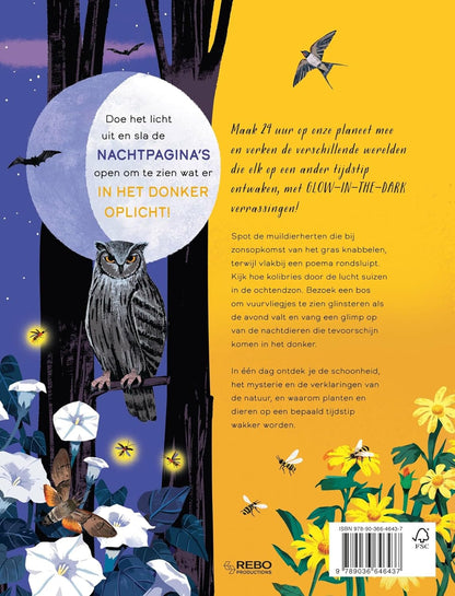 Dag en nacht: Met GLOW-IN-THE-DARK pagina's