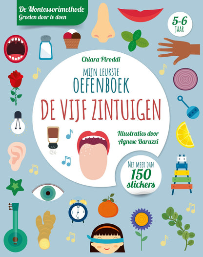Rebo Publishers - Vijf Zintuigen-Leukste Oefenboek