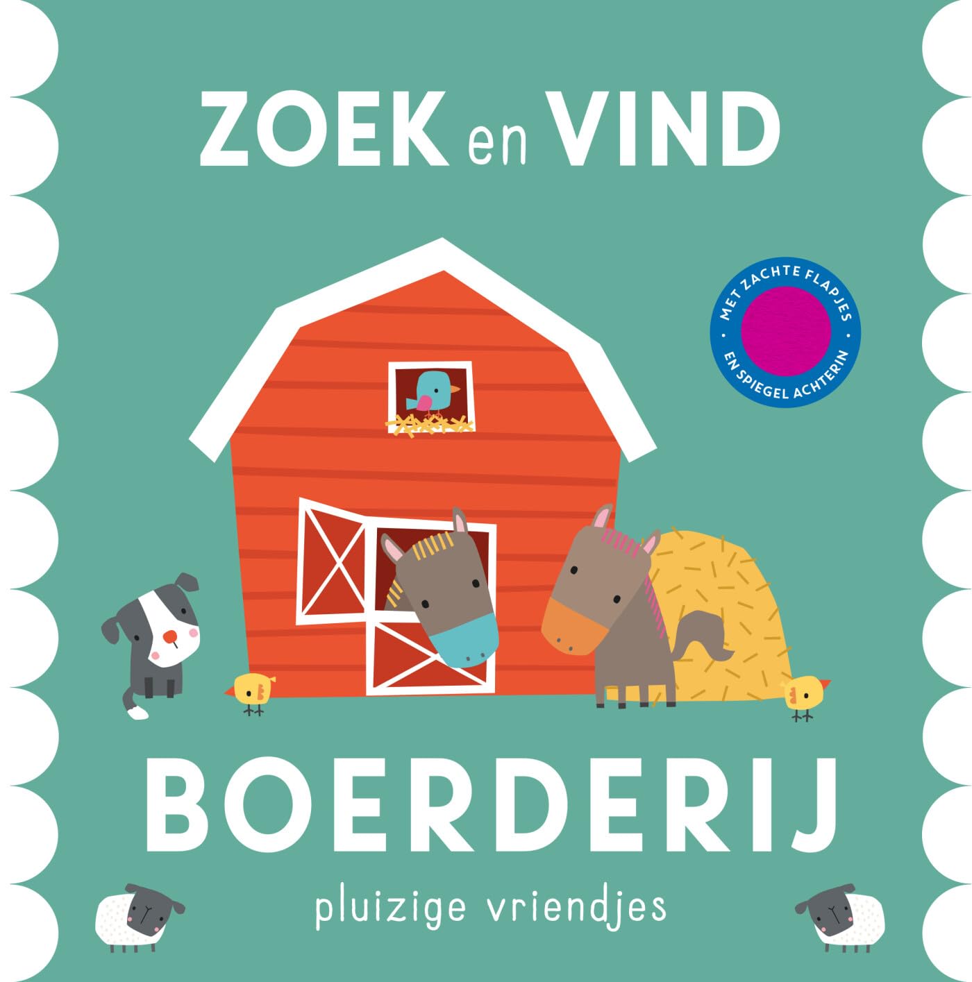 Zoek en vind Boerderij: pluizige vriendjes