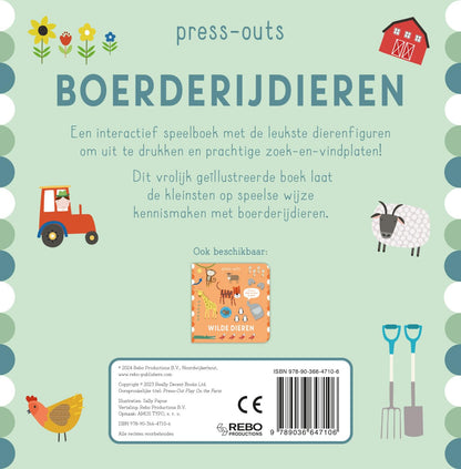 Boerderijdieren: Met vier dieren om uit te drukken