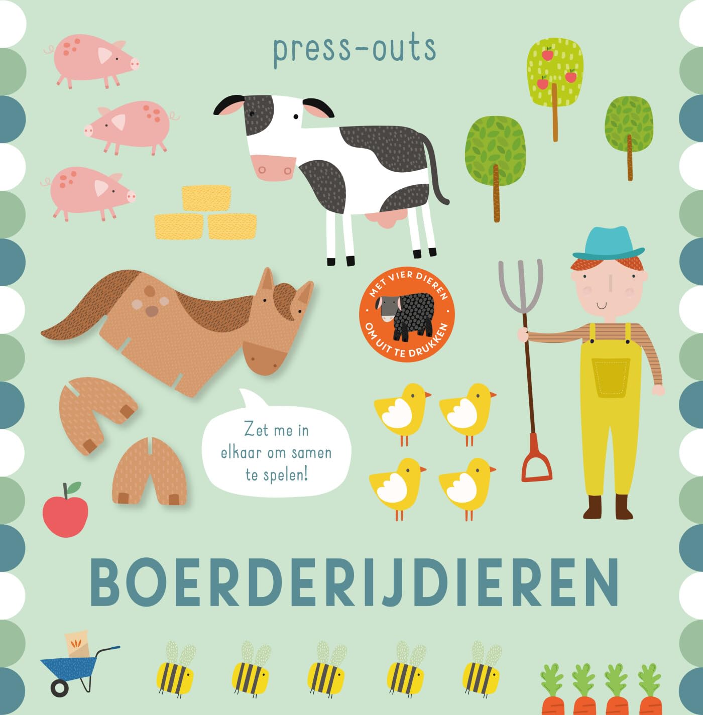 Boerderijdieren: Met vier dieren om uit te drukken
