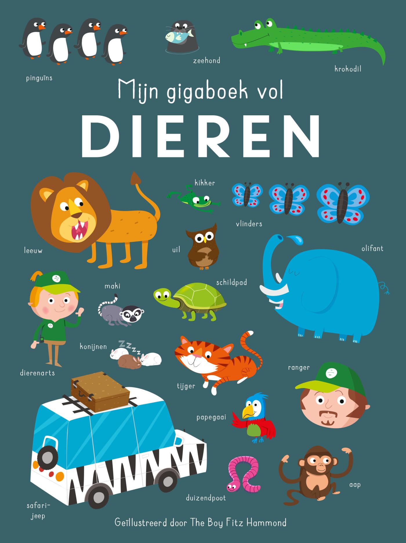 Mijn gigaboek vol dieren