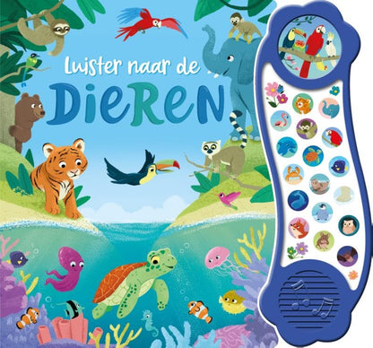 Rebo Publishers - Luister naar de dieren - 18 Geluiden