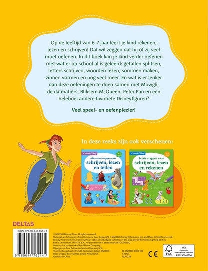Disney Ik leer met - Ik leer schrijven, lezen en rekenen (6-7 j.