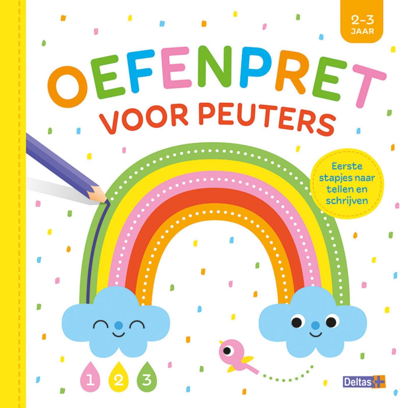 Oefenpret voor peuters (2-3 j.): Eerste stapjes naar tellen en schrijven (Oefenpret voor kleuters: Eerste stapjes naar tellen en schrijven