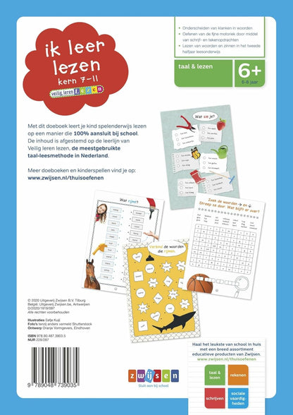 WPG Uitgevers - Veilig leren lezen - Ik Leer Lezen (kern 7-11) 6+