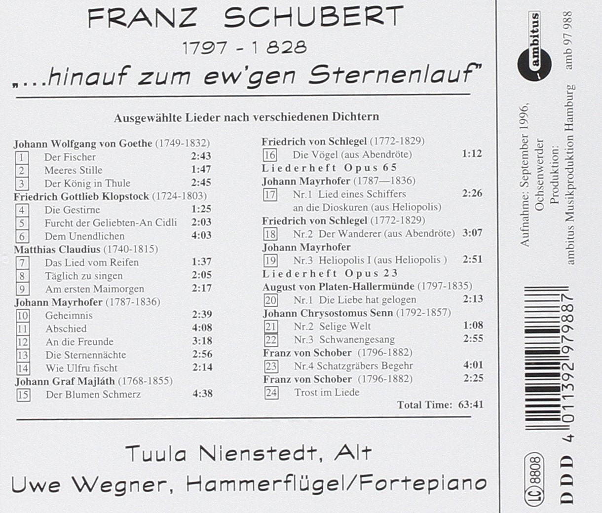 Schubert Lieder