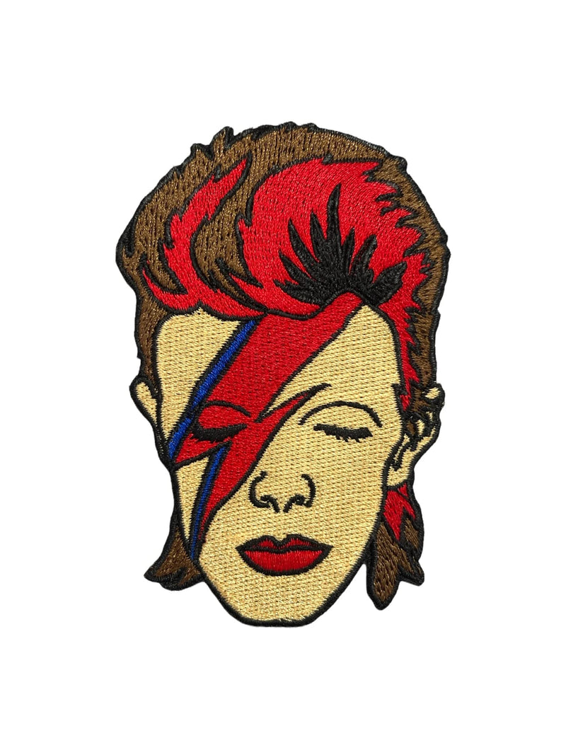 Rock Off David Bowie Aladdin Sane Official Woven Patch