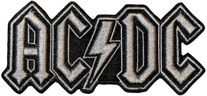 AC/DC Woven Logo Iron On Patch