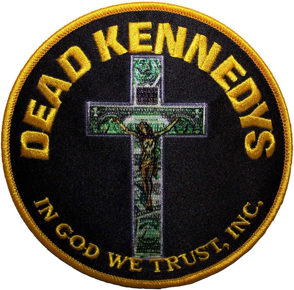 Dead Kennedys in God We Trust Inc Woven Patch One Size