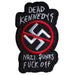 Dead Kennedys Punks Woven Patch One Size