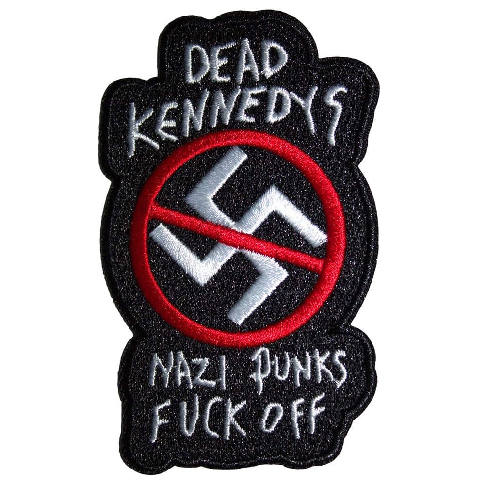 Dead Kennedys Punks Woven Patch One Size