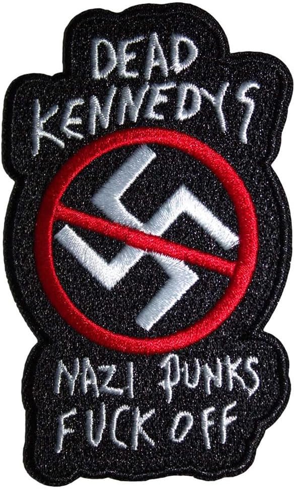 Dead Kennedys Punks Woven Patch One Size