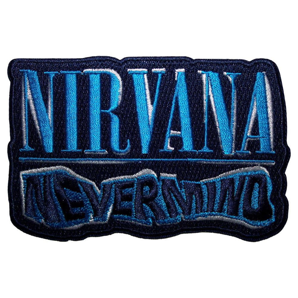 Nirvana Nevermind Wavy Cut Out Woven Patch One Size