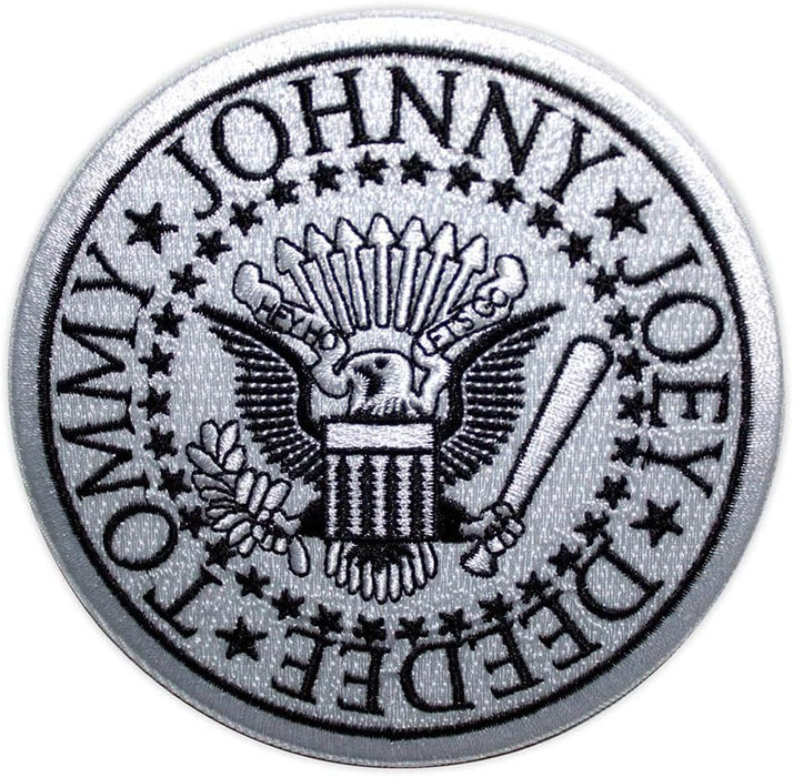 Ramones Presidential Seal White Woven Patch One Size
