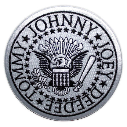 Ramones Presidential Seal White Woven Patch One Size
