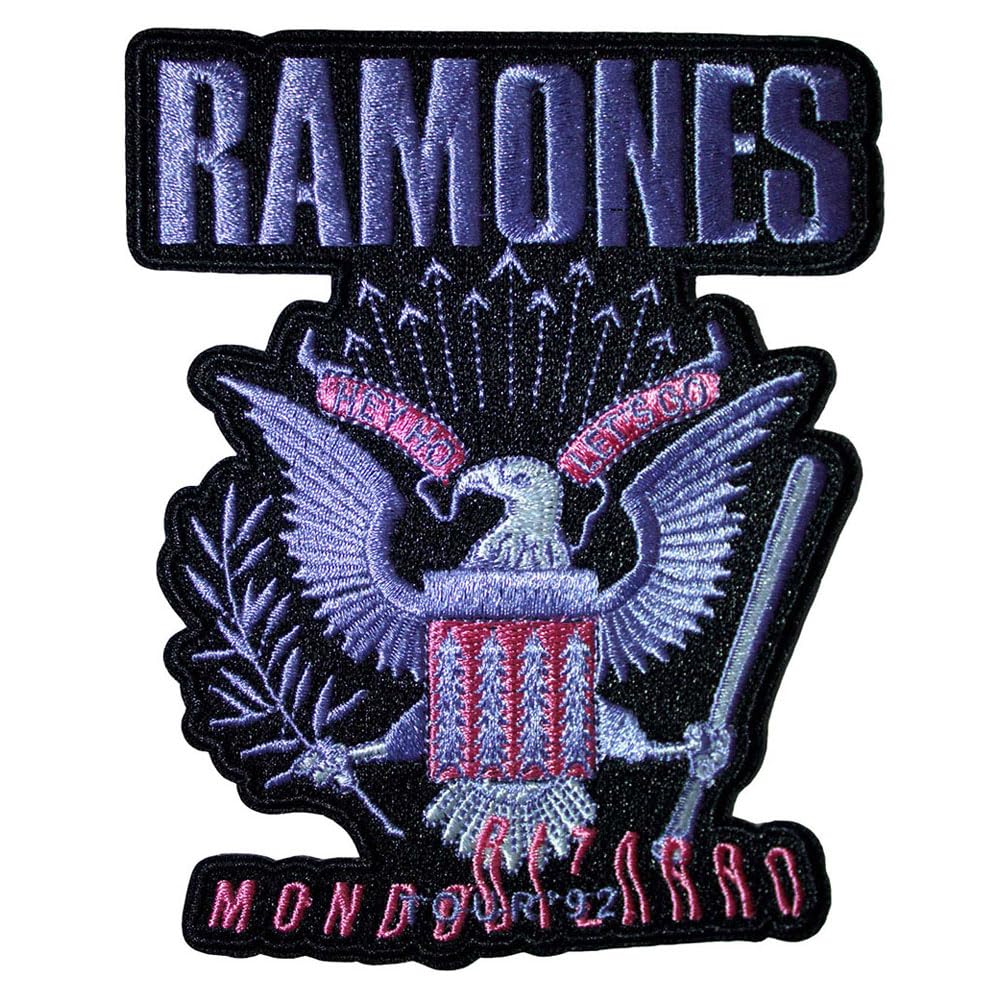 Ramones Mondo Bizarro Woven Patch One Size