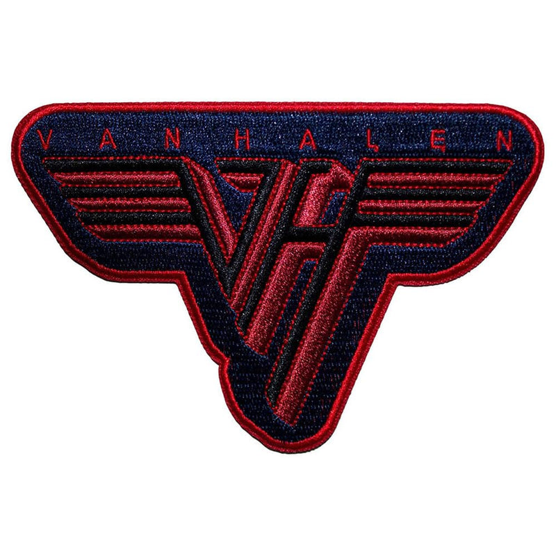 Van Halen Classic Logo Bordered Woven Patch One Size