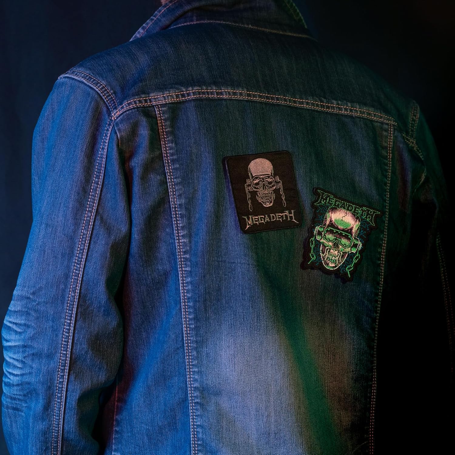 Grupo Erik Set of 3 Patches Megadeth | Iron On Patches, Sew On Patches, Applique Patches for Clothing, Embroidery Patches for Backpacks | Gifts Under 15 Pounds