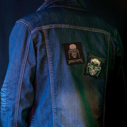 Grupo Erik Set of 3 Patches Megadeth | Iron On Patches, Sew On Patches, Applique Patches for Clothing, Embroidery Patches for Backpacks | Gifts Under 15 Pounds