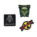 Grupo Erik Set of 3 Patches Megadeth | Iron On Patches, Sew On Patches, Applique Patches for Clothing, Embroidery Patches for Backpacks | Gifts Under 15 Pounds
