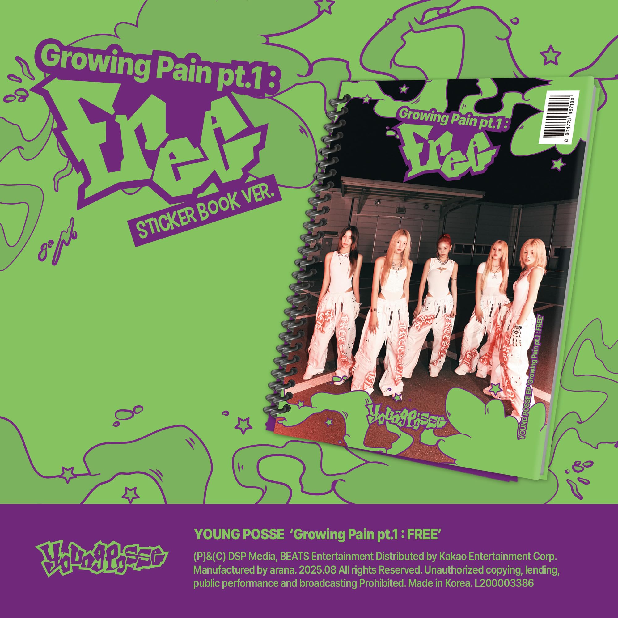 Growing Paint Pt. 1: Free / 4th Ep Album / Photobo