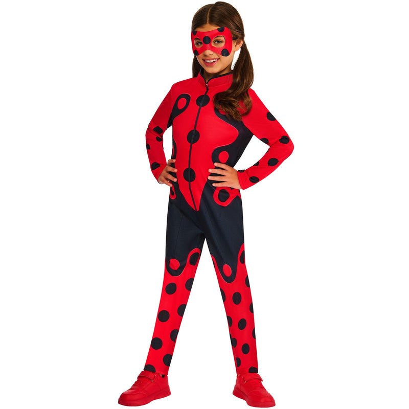 Rubies Official Zag America Miraculous Ladybug Child Costume, Kids Fancy Dress