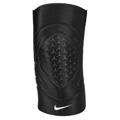 Nike Pro Closed Patella Knee Sleeve 3.0 (Black/White, Large)