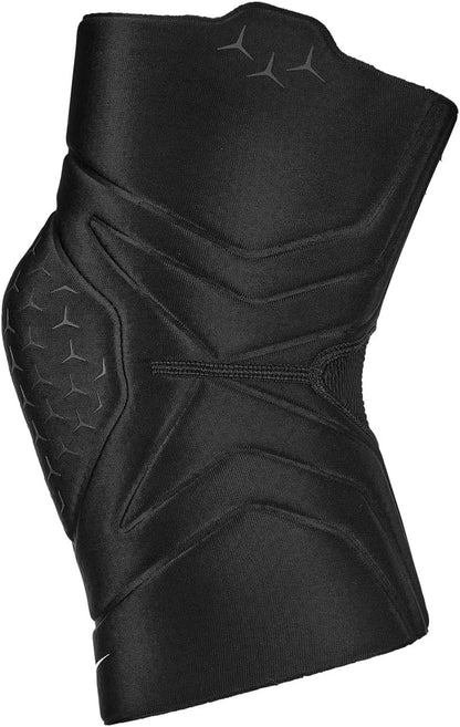 Nike Pro Closed Patella Knee Sleeve 3.0 (Black/White, Large)