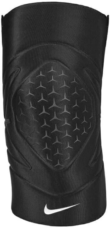 Nike Pro Closed Patella Knee Sleeve 3.0 (Black/White, Extra Large)