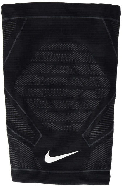 Nike Pro Knitted Knee Sleeve (Black/Anthracite/White, Medium)