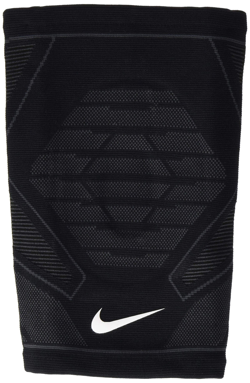 Nike Pro Knitted Knee Sleeve (Black/Anthracite/White, Medium)