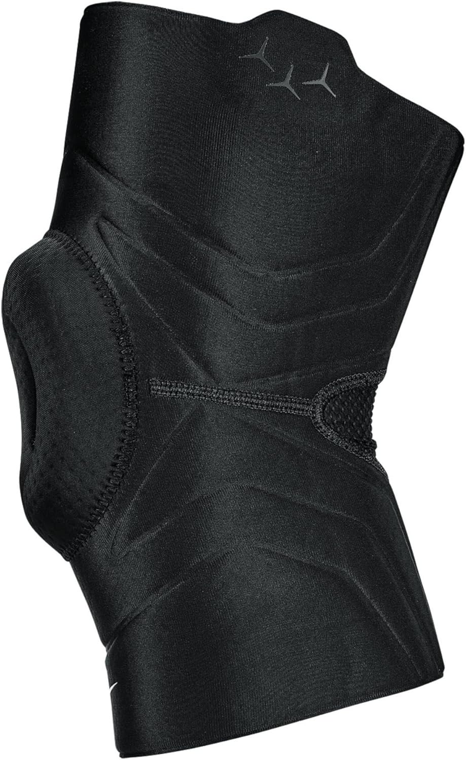 Nike Pro Open Patella Knee Sleeve 3.0 (Black/White, Medium)
