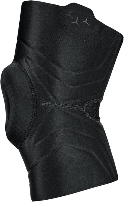 Nike Pro Open Patella Knee Sleeve 3.0 (Black/White, Medium)