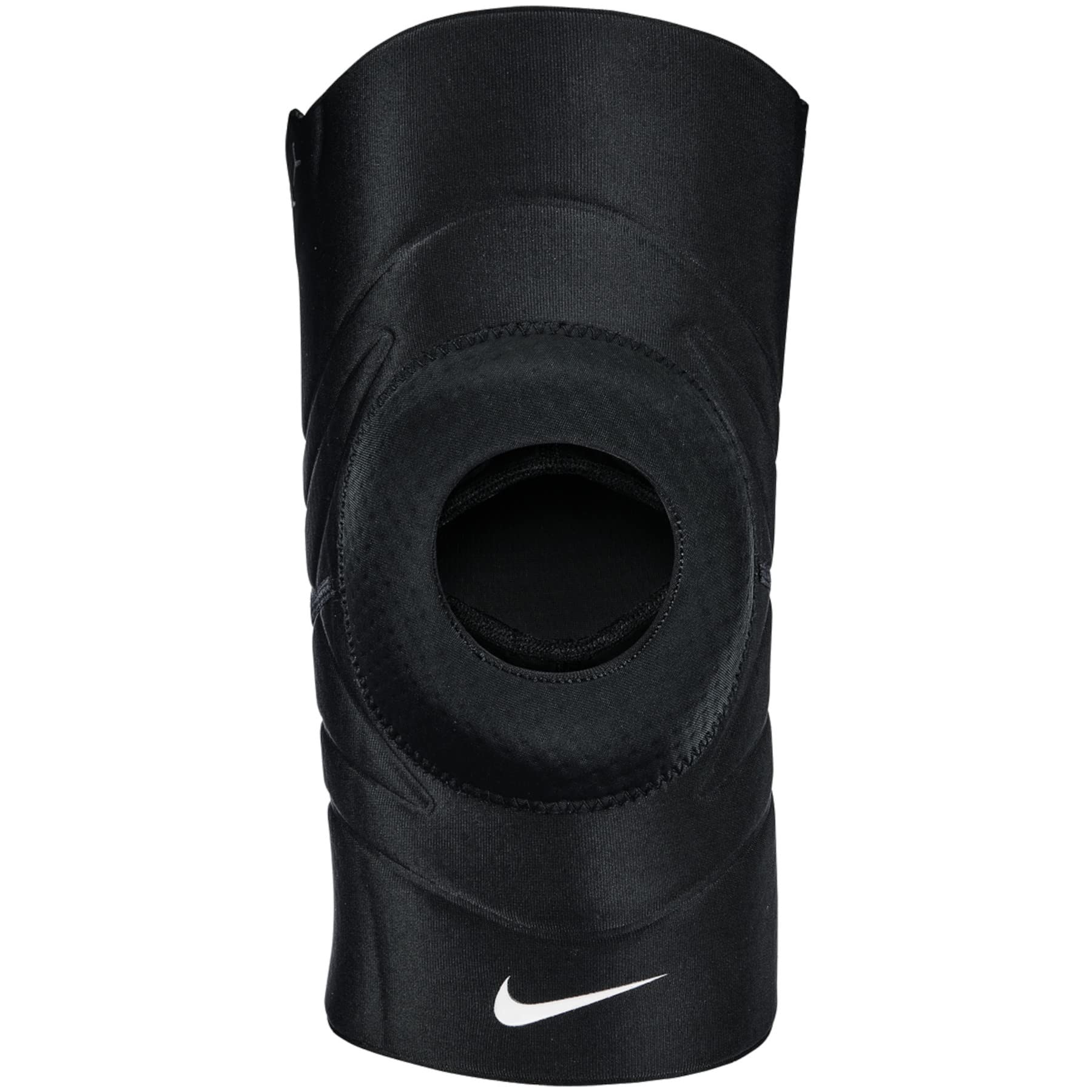 Nike Pro Open Patella Knee Sleeve 3.0 (Black/White, Medium)